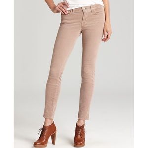 J Brand corduroy skinny jeans (lioness)